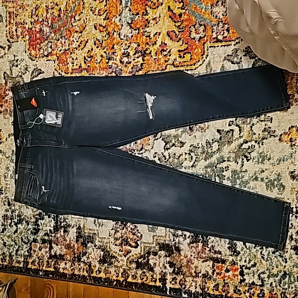 Lularoe distressed skinny fit jeans size 32